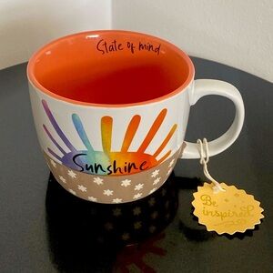 NEW. Home Essentials Mug. 22 oz. Sunshine (State of Mind).☀️